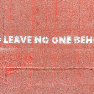 Leave no one behind