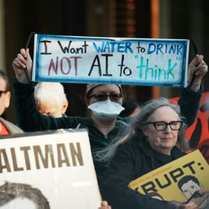 Can AI tolerate a disruptive democracy?